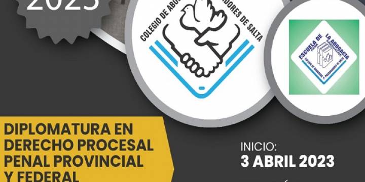 Diplomatura en Derecho Procesal - Penal en Salta
