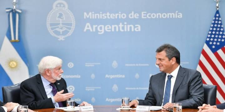 Sergio Massa se reunió con el asesor del Presidente de EEUU