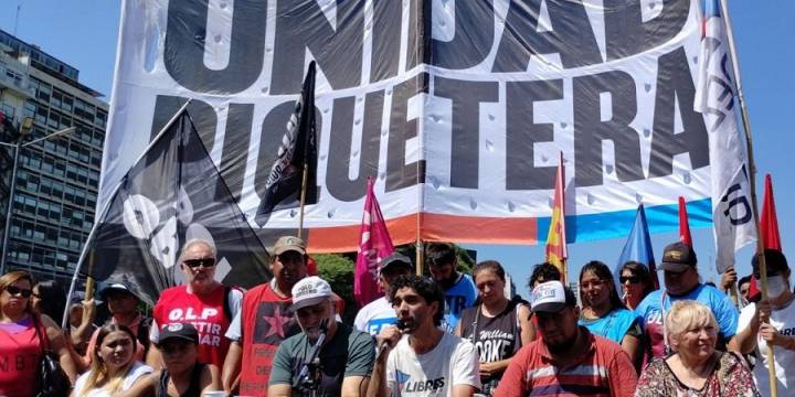 Unidad Piquetera tiene previsto realizar nuevos cortes