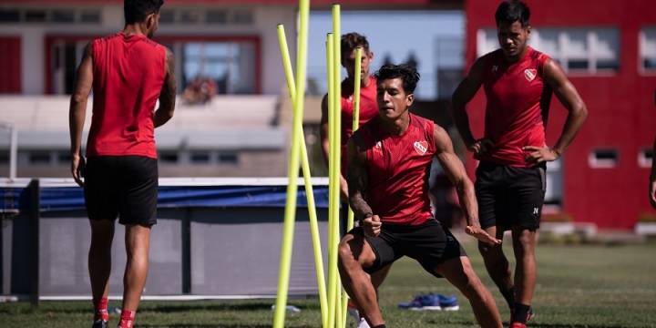 Independiente volvió a los entrenamientos tras el triunfo
