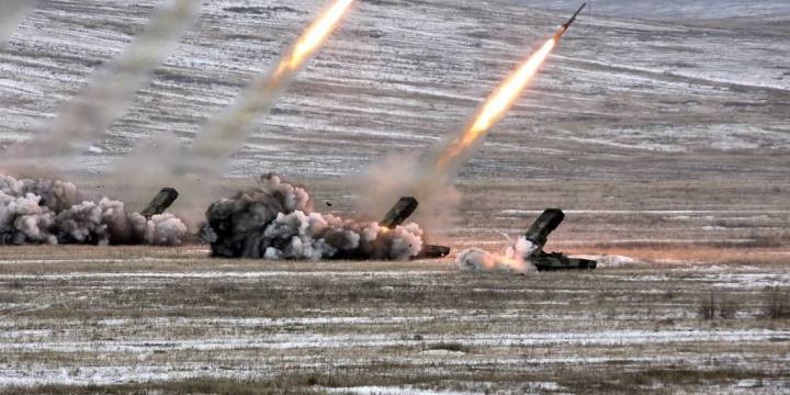 Una ola de ataques con misiles causó estragos en Ucrania