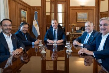 Sáenz se reunió con el Jefe de Gabinete de la Nación