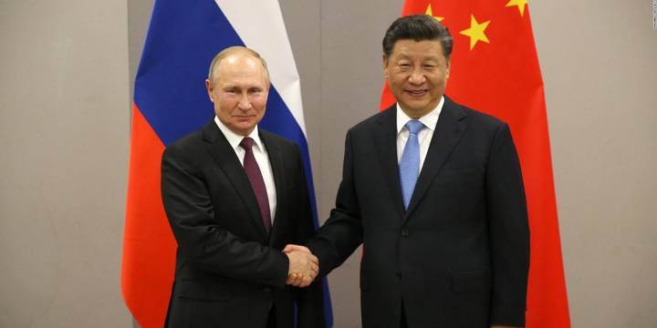Putin saludó al presidente chino Xi Jinping por su elección