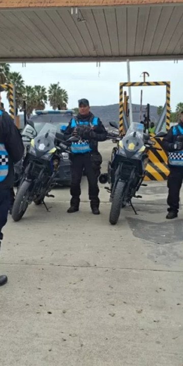 Operativo de seguridad por el día del Estudiante