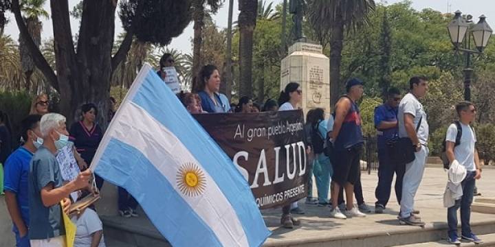 Sigue el reclamo de los Profesionales de la Salud en Salta