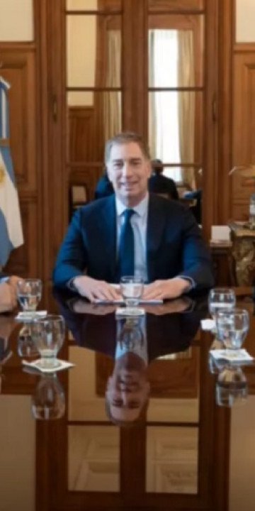 Sáenz se reunió con el Jefe de Gabinete de la Nación