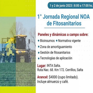 1º Jornada Regional NOA de Fitosanitarios en el INTA