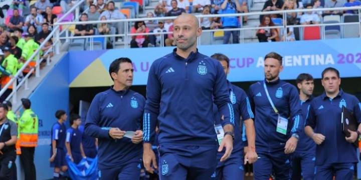 Javier Mascherano se mostró conforme con sus dirigidos