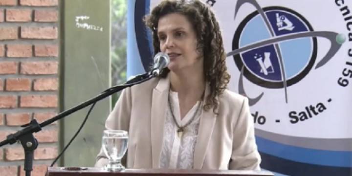 Cristina Fiore inauguró el ciclo lectivo 2024