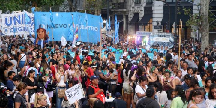En el 8M pidieron terminar con la violencia y la injusticia