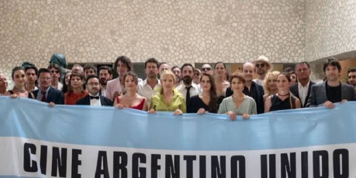 El cine argentino se manifestó en los premios Platino