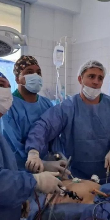 Primera prostatectomía en el Hospital San Bernardo