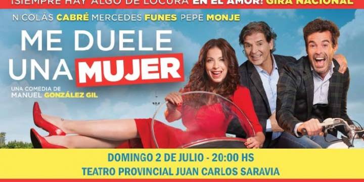 Llega a Salta Nicolás Cabre con Me duele una mujer