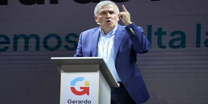Gerardo Morales lanzó su candidatura a presidente