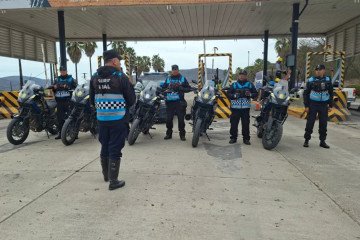 Operativo de seguridad por el día del Estudiante