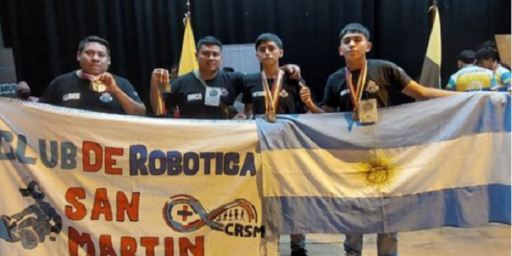 Salteños premiados en un torneo internacional de Robótica